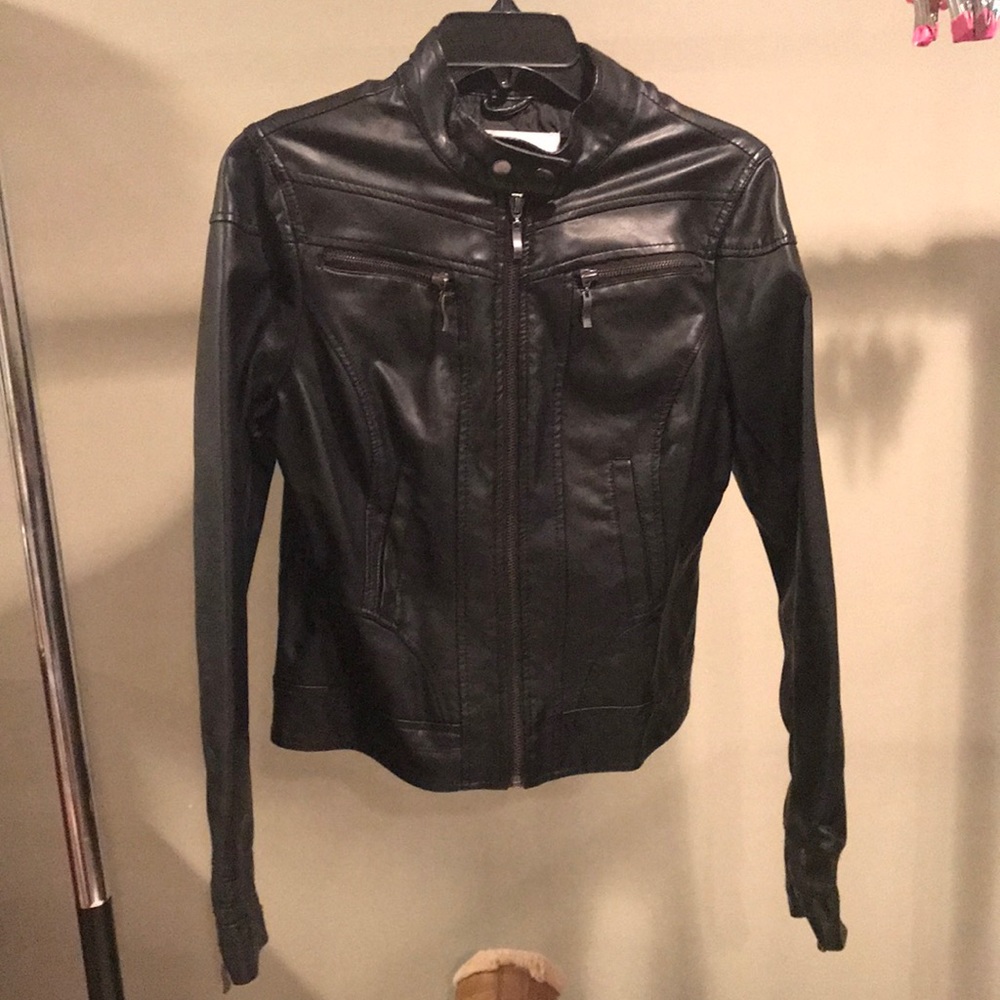 Leather jacket